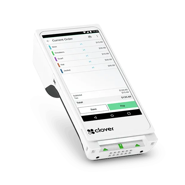 Clover Flex handheld terminal